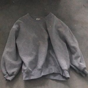 For love and lemons gray crewneck sweatshirt